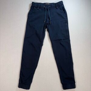 DU/ER N2X‎ Jogger Pants Men's 28x29 Navy Slim Fit Drawstring Cargo Pocket N2X04